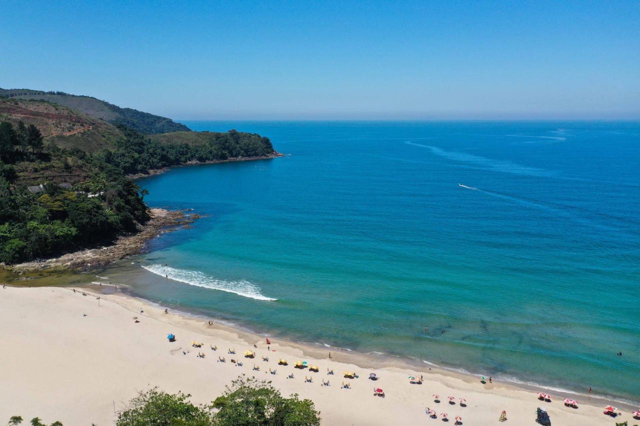 Maresias - Frente P/ Praia - Cond. Fechado - Piscina Aquecida!!!Wi Fi Exclusiva Sao Sebastiao  Exteriör bild